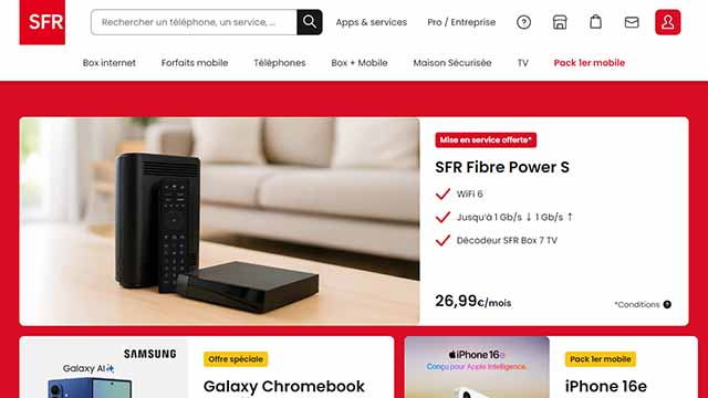 フランスの通信会社SFR