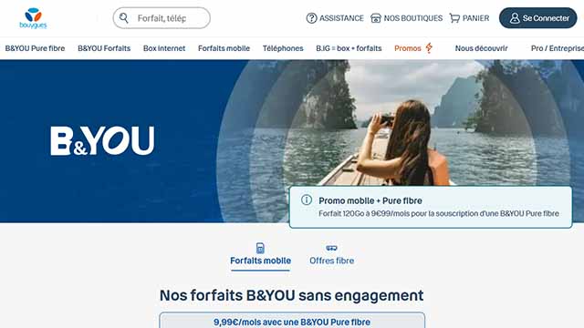 フランスの格安SIM B&YOU