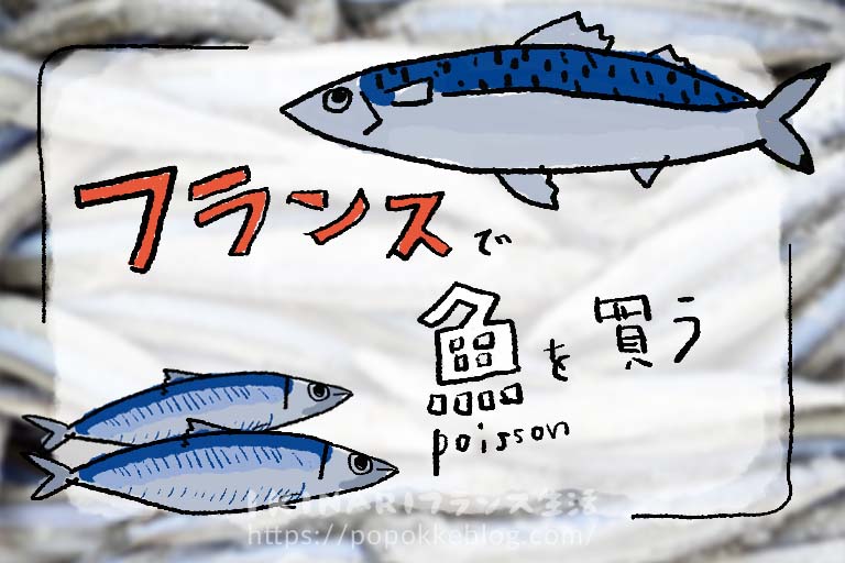 フランスのpicardで魚を買う