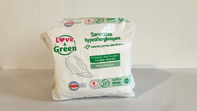 Love&green1 フランスのナプキンLove&greenー多い日用ナプキン