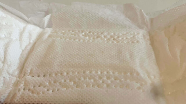 saforelle-4 フランスのナプキンsaforelleーナプキンの表面